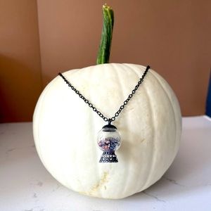 Gorgeous Crystal Ball Pendant with Glitter Inside,Perfect for Halloween,Costumes